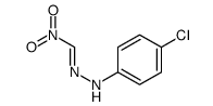 4-chloro-N-[(E)-nitromethylideneamino]aniline结构式