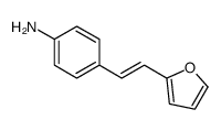 4-[2-(furan-2-yl)ethenyl]aniline结构式