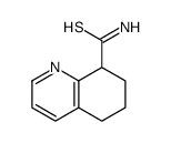 5,6,7,8-tetrahydroquinoline-8-carbothioamide Structure