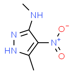 1H-Pyrazol-3-amine,N,5-dimethyl-4-nitro- picture
