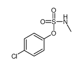 (4-chlorophenyl) N-methylsulfamate结构式