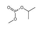 methoxy-oxo-propan-2-yloxyphosphanium结构式