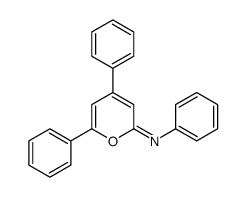 N,4,6-triphenylpyran-2-imine结构式