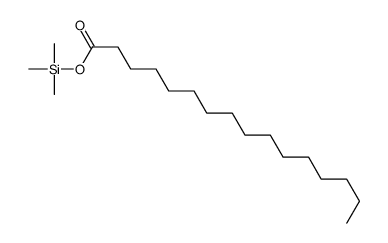 Palmitic acid trimethylsilyl ester Structure