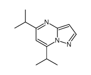 5,7-di(propan-2-yl)pyrazolo[1,5-a]pyrimidine Structure