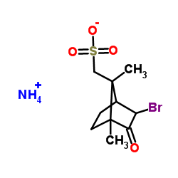 Ammonium ((1S,3R,4R,7S)-3-bromo-1,7-dimethyl-2-oxobicyclo[2.2.1]heptan-7-yl)methanesulfonate picture