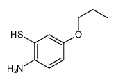 2-amino-5-propoxybenzenethiol Structure