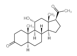 Pregnane-3,20-dione, 11-hydroxy-, (5.alpha.,11.alpha.)- picture