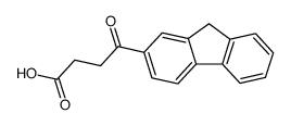 4-(2-fluorenyl)-4-oxobutanoic acid Structure