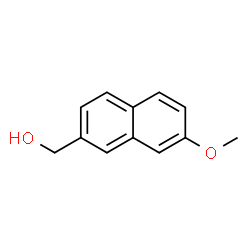 (7-甲氧基萘-2-基)甲醇结构式