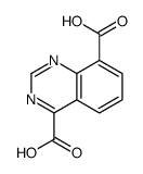 quinazoline-4,8-dicarboxylic acid Structure