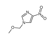 1-methoxymethyl-4-nitroimidazole结构式