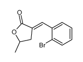 3-[(2-bromophenyl)methylidene]-5-methyloxolan-2-one Structure