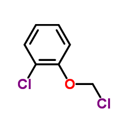 1-Chloro-2-(chloromethoxy)benzene Structure
