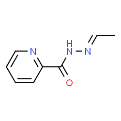 2-Pyridinecarboxylicacid,ethylidenehydrazide(9CI) structure