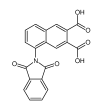 5-phthalimido-naphthalene-2,3-dicarboxylic acid结构式