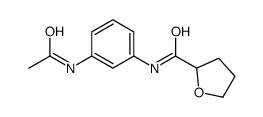 2-Furancarboxamide,N-[3-(acetylamino)phenyl]tetrahydro-(9CI) structure