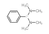 N-(dimethylamino-phenyl-phosphanyl)-N-methyl-methanamine Structure