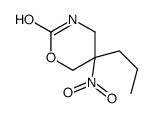 5-nitro-5-propyl-1,3-oxazinan-2-one结构式