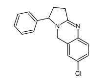 7-chloro-1-phenyl-1,2,3,9-tetrahydropyrrolo[2,1-b]quinazoline Structure