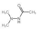 1, 1-Dimethyl-2-acetylhydrazine结构式