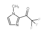Ethanone, 2,2,2-trifluoro-1-(1-methyl-1H-imidazol-2-yl)- (9CI) structure