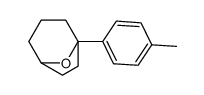 5-(4-methylphenyl)-8-oxabicyclo[3.2.1]octane结构式