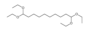 1,1,10,10-tetraethoxydecane Structure