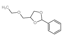 4-(ethoxymethyl)-2-phenyl-1,3-dioxolane structure