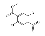 methyl 2,5-dichloro-4-nitrobenzoate结构式