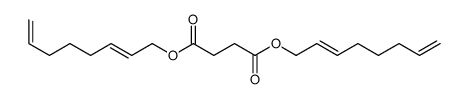 bis(octa-2,7-dienyl) butanedioate结构式