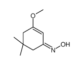 N-(3-methoxy-5,5-dimethylcyclohex-2-en-1-ylidene)hydroxylamine Structure