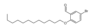 5-bromo-2-dodecoxybenzaldehyde Structure