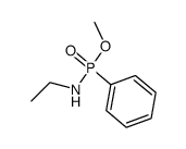 methyl N-ethyl-P-phenylphosphonamidate结构式