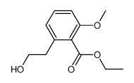 ethyl 2-(2-hydroxyethyl)-6-methoxybenzoate Structure