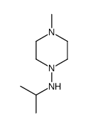 1-Piperazinamine,4-methyl-N-propyl-(9CI) structure