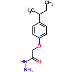 (4-SEC-BUTYL-PHENOXY)-ACETIC ACID HYDRAZIDE结构式