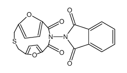 10-(1,3-Dihydro-1,3-dioxo-2H-isoindol-2-yl)-15,16-dioxa-3-thia-10-azatricyclo[10.2.1.15,8]hexadeca-5,7,12,14(1)-tetrene-9,11-dione structure