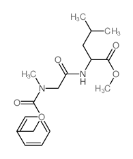 L-Leucine,N-[N-methyl-N-[(phenylmethoxy)carbonyl]glycyl]-, methyl ester (9CI) picture