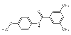 Benzamide, N-(4-methoxyphenyl)-3,5-dimethyl- (9CI) Structure