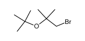 1-bromo-2-tert-butoxy-2-methyl-propane结构式