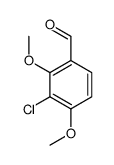 3-氯-2,4-二甲氧基苯甲醛结构式