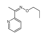 (Z)-N-propoxy-1-pyridin-2-ylethanimine结构式