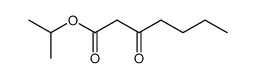 Isopropyl 3-Oxoheptanoate Structure