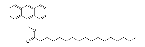 anthracen-9-ylmethyl octadecanoate结构式