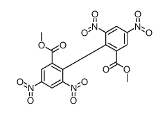 4,4',6,6'-Tetranitrodiphenic acid, dimethyl ester结构式