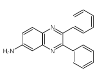6-Quinoxalinamine,2,3-diphenyl-结构式