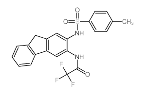 Acetamide,2,2,2-trifluoro-N-[2-[[(4-methylphenyl)sulfonyl]amino]-9H-fluoren-3-yl]- picture