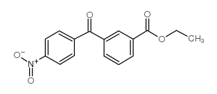 3-ETHOXYCARBONYL-4'-NITROBENZOPHENONE结构式