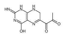 1-(2-amino-4-oxo-7,8-dihydro-1H-pteridin-6-yl)propane-1,2-dione结构式